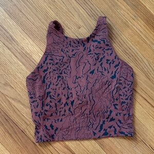 lululemon athletica Brown and Black Sports Bra
